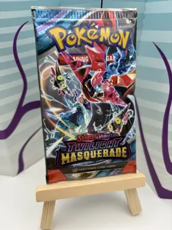 Pokemon TCG Twilight Masquerade Booster Pack x 3 - New & Sealed - Image 2
