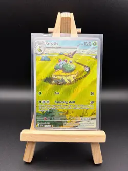 Pokemon TCG Grotle Illustration Rare 164/162 Temporal Forces – NM/M – IR - Image 1