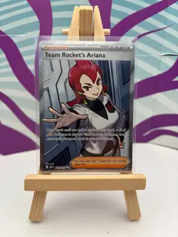 Pokemon TCG Team Rocket’s Ariana 224/182 – Destined Rivals Full Art Trainer – NM - Image 1