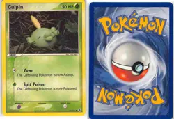 Gulpin 62/101 Common Hidden Legends Pokemon MP - Image 3