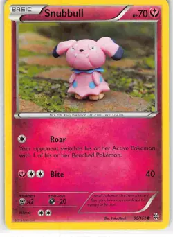 Snubbull 98/162 Common BREAKthrough Pokemon NM - Image 1
