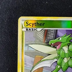 Pokemon TCG Scyther 65/90 Undaunted Reverse Holo NM - Image 2