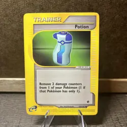 Pokemon TCG Expedition Base Set Potion 156/165 - Image 1