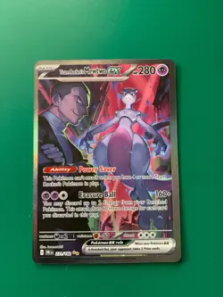 Pokemon Destined Rivals Team Rocket's Mewtwo ex 231/182 Holo Full Art - Image 1
