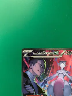 Pokemon Destined Rivals Team Rocket's Mewtwo ex 231/182 Holo Full Art - Image 3