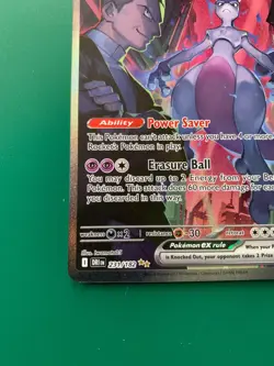 Pokemon Destined Rivals Team Rocket's Mewtwo ex 231/182 Holo Full Art - Image 5