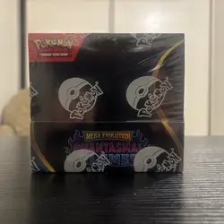 1 Box of Pokemon TCG Mega Evolution PHANTASMAL FLAMES Booster Box - Image 1