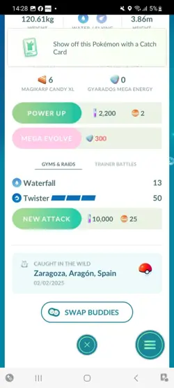 Pokemon Go Shiny Gyarados - Image 2