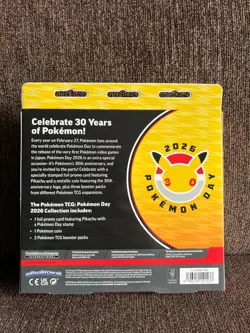 Pokemon TCG Pokemon Day 2026 Collection Box 30th - SEALED ✅ FAST SHIP 🚚 - Image 3