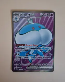 Pokemon TCG Jellicent Ex 160/086 - White Flare Rare Holo - NM/M Pack Fresh - Image 1
