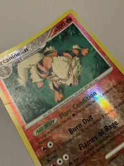 Arcanine - 1/111 - Holo Rare - Reverse Holo Pokemon Platinum Rising LP- - Image 5