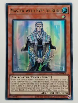 Yu Gi Oh - LCKC-EN014 Master with Eyes of Blue - Ultra Rare - Image 1