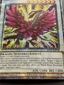 Black Rose Moonlight Dragon | RA03-EN038 | Quarter Century Secret Rare | YuGiOh! - Image 2