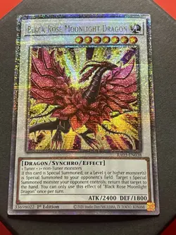 Black Rose Moonlight Dragon | RA03-EN038 | Quarter Century Secret Rare | YuGiOh! - Image 4