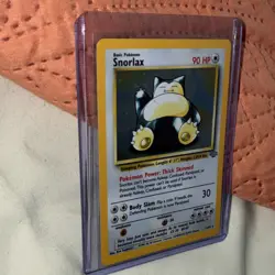 Pokemon Snorlax Jungle Holo Rare Card 11/64 Unlimited 90HP 1999 English NM/LP - Image 4