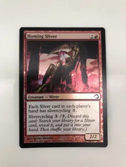 Homing Sliver Foil MTG Magic the Gathering Card NM Near Mint Premium Deck - Image 1