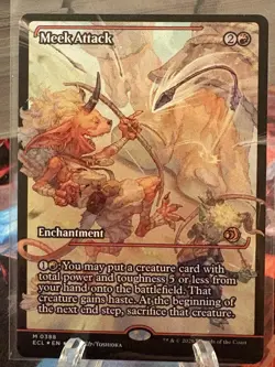 Meek Attack FOIL Showcase 388 Lorwyn Eclipsed ECL MTG Mythic Unplayed Mint M/NM - Image 4