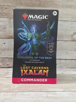 Magic The Gathering Lost Caverns of Ixalan Explorers of the Deep Commander Deck 195166230245 - Image 1