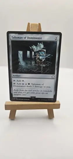 MTG Talisman of Dominance Fallout 0246 Regular Uncommon Trading Card - Image 1