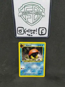 POKEMON NEO DISCOVERY 1° EDIZIONE KABUTO COMUNE 56/75 NM ENG - Image 1