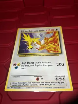 Pokemon - Articuno, Moltres, Zapdos Jumbo Promo Card + 2 Sets Of 3 Bird Promos - Image 4