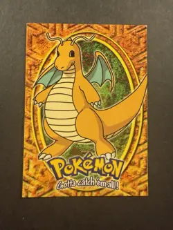 Dragonite #E12 Pokemon 1999 Topps Movie Evolution - Image 1