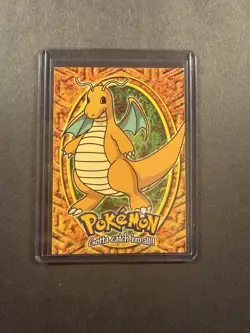 Dragonite #E12 Pokemon 1999 Topps Movie Evolution - Image 3