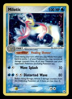 Milotic 12/101 Holo Rare Ex Hidden Legends Pokemon Card - Image 1
