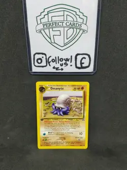 POKEMON NEO DISCOVERY 1° EDIZIONE OMANYTE COMUNE 60/75 NM ENG - Image 1