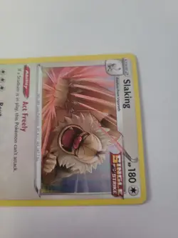 Pokemon TCG Slaking 131/203 Evolving Skies Set Holo Rare Colorless Unlimited LP - Image 3