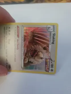 Pokemon TCG Slaking 131/203 Evolving Skies Set Holo Rare Colorless Unlimited LP - Image 4