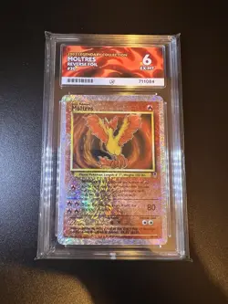 Moltres Legendary Collection Reverse Holo Rare Pokemon Card 30/110 Ace 6 - Image 1