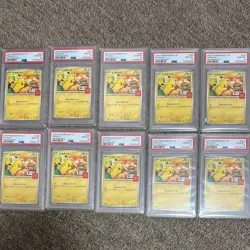 【PSA 10】 Pikachu 020/M-P McDonald's Promo 2025 Pokemon Card Japanese 10 Set - Image 1