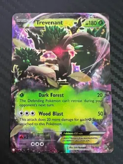 Pokemon TCG Trevenant EX 19/160 XY Primal Clash Ultra Rare MP - Image 1