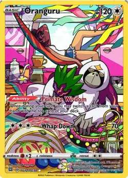 Pokemon TCG Oranguru Sword & Shield: Brilliant Stars TG12/TG30 Holo VLP - Image 1
