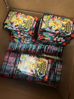 LOT OF 183 ENGLISH Pokemon Ascended Heroes Booster Pack 183x - Image 1