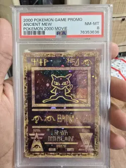 Ancient Mew Promo Pokemon Game the Movie 2000 PSA 8 NM-MT - Image 1