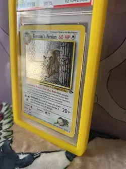 2000 Pokemon Gym Challenge Giovanni's Persian Holo #8/132 PSA 8 🔥🔥 - Image 2