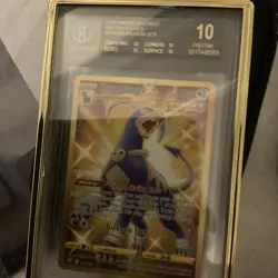 BGS 10 Black Label - Pokemon Houndoom houndoom 179/163 BGS 10 Perfect - Image 1