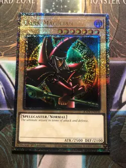*** DARK MAGICIAN *** QUARTER CENTURY SECRET RARE ARKANA ART RA04-EN106 YUGIOH - Image 1