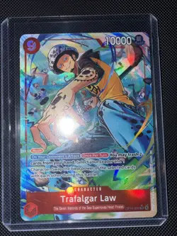 Trafalgar Law (Alternate Art) (Alt Art) OP14-009 The Azure Sea's Seven One Piece - Image 2