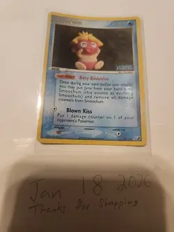 Smoochum 31/115 EX Unseen Forces 2005 Reverse Holo Pokemon Card Near Mint - Image 1