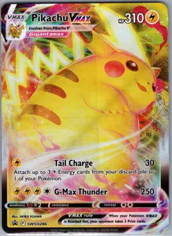Pikachu VMAX - SWSH286 SWSH: Sword & Shield Promo Cards - Pokemon Card - NM - Image 1