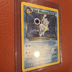 Pokemon TCG Dark Blastoise Holo Rare Card 3/82 Unlimited Edition - Image 2