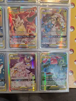 Pokemon TAG TEAM GX Card Bundle (9) – Charizard Reshiram Pikachu – PRXY Fan Disp - Image 5