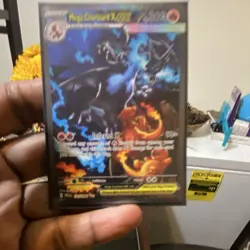 Pokemon Mega Charizard X EX Mega Evolution Dragon Pokemon TCG Card 300 HP - Image 1