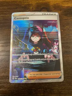 Cassiopeia Trainer Holo Card Pokemon TCG S&V Shrouded Fable 094/064 - Image 1