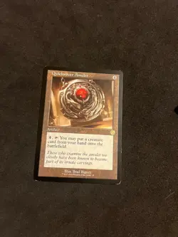 Quicksilver Amulet [The Brothers' War: Retro Frame Artifacts] Magic MTG Cards LP - Image 1