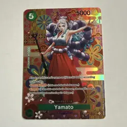 One Piece Card Game - Yamato SP- OP01-121 - OP05 - English Super Rare - Image 1
