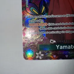 One Piece Card Game - Yamato SP- OP01-121 - OP05 - English Super Rare - Image 4